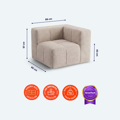 Sofá modular Bold esquinero