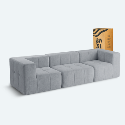 Sofá modular Bold 3 plazas con 2 reposabrazos
