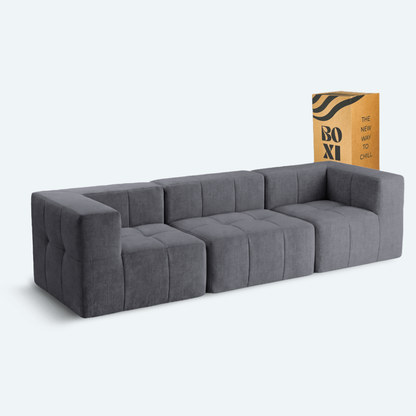 Sofá modular Bold 3 plazas con 2 reposabrazos