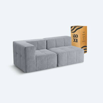 Sofá modular Bold 2 plazas con 1 reposabrazos