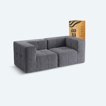 Sofá modular Bold 2 plazas con 2 reposabrazos