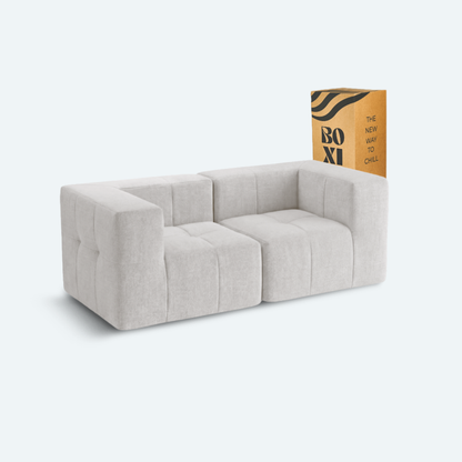 Sofá modular Bold 2 plazas con 2 reposabrazos