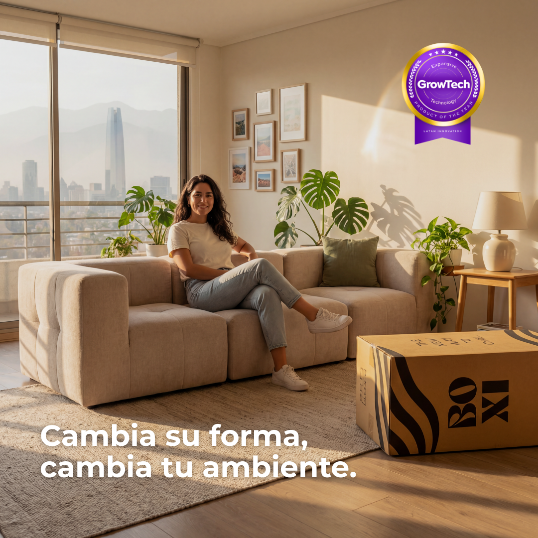 Sofá modular Bold 2 plazas con pouf