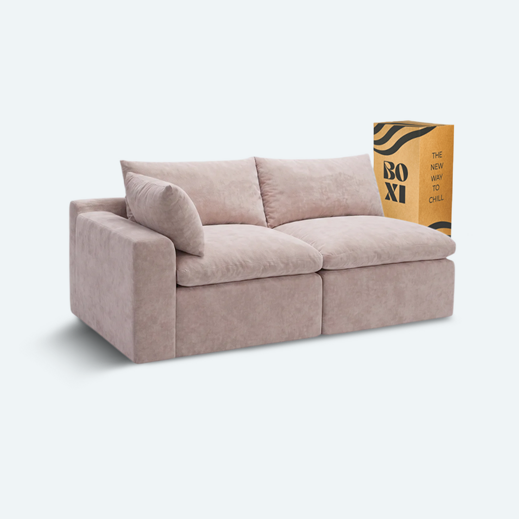 Sofá modular Cloud 2 plazas con 1 reposabrazos