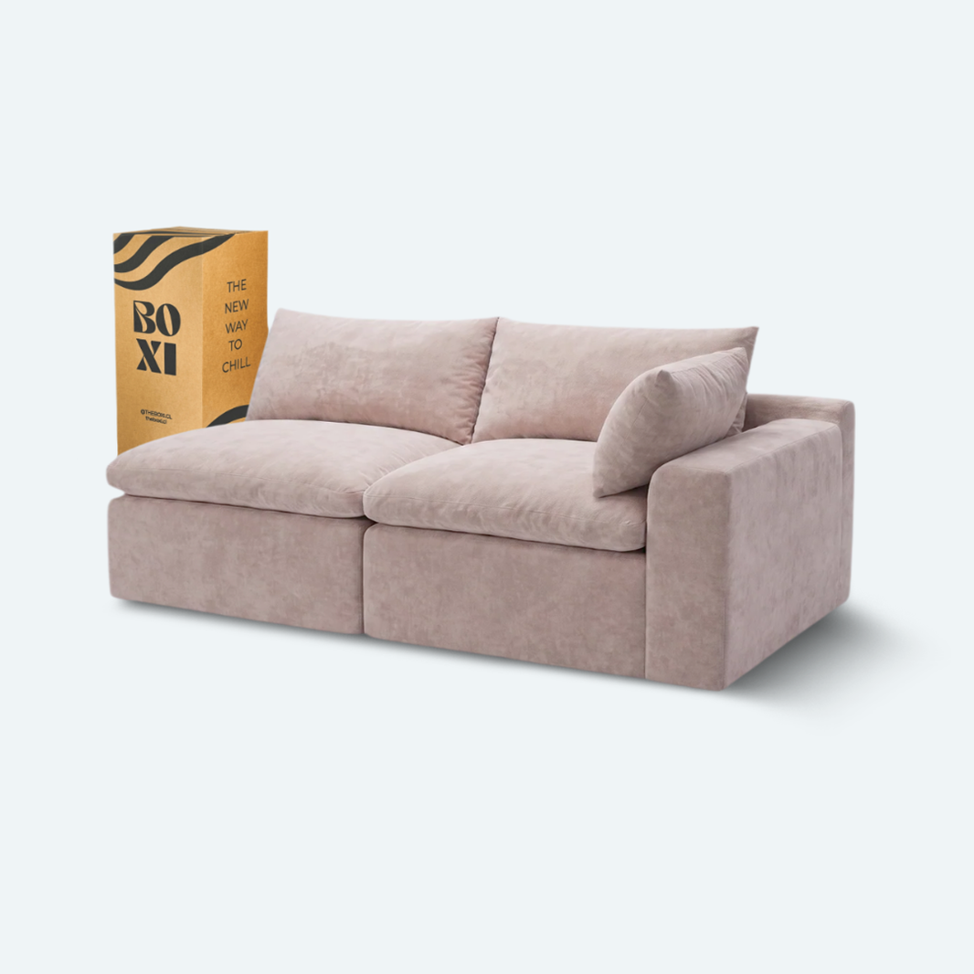 Sofá modular Cloud 2 plazas con 1 reposabrazos