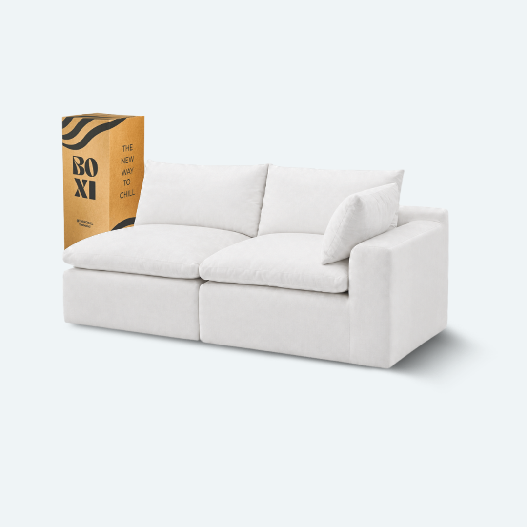 Sofá modular Cloud 2 plazas con 1 reposabrazos