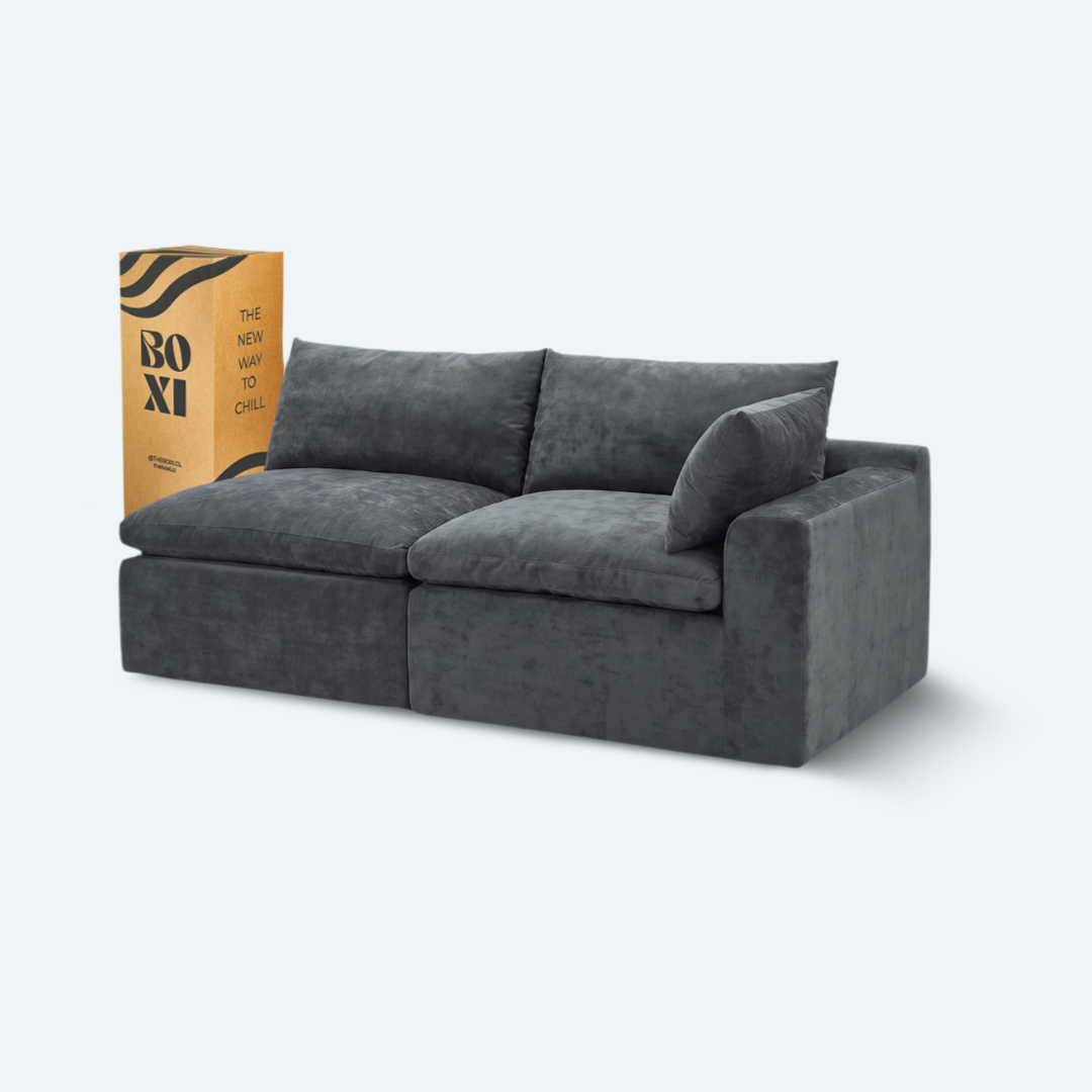 Sofá modular Cloud 2 plazas con 1 reposabrazos