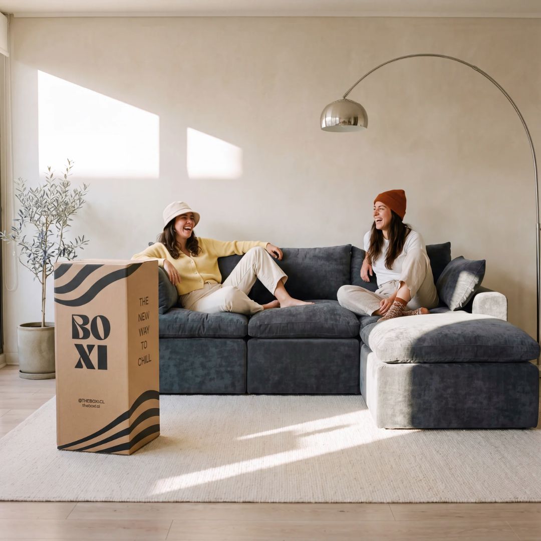 Sofá modular Cloud 3 plazas con 2 reposabrazos