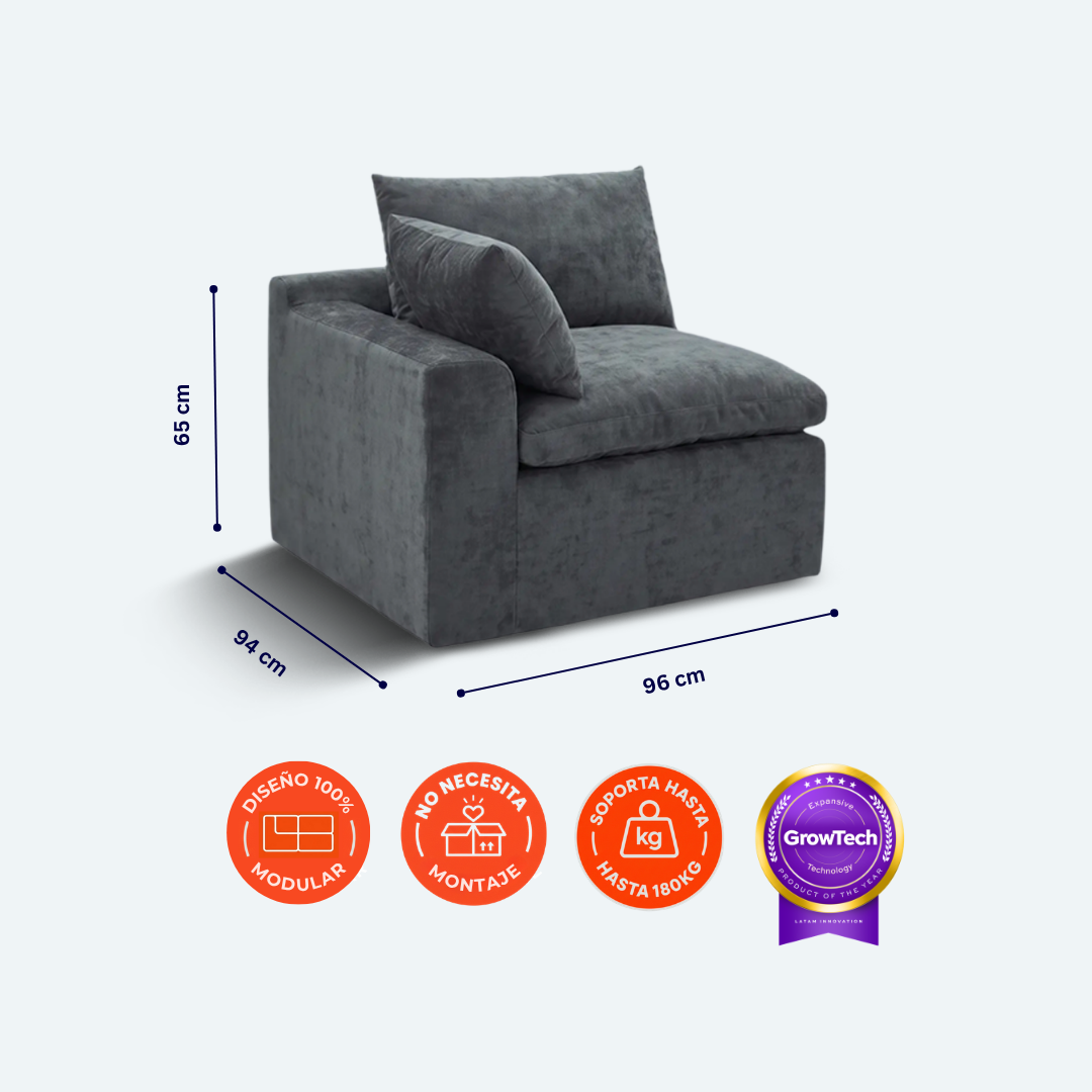 Sofá modular Cloud esquinero