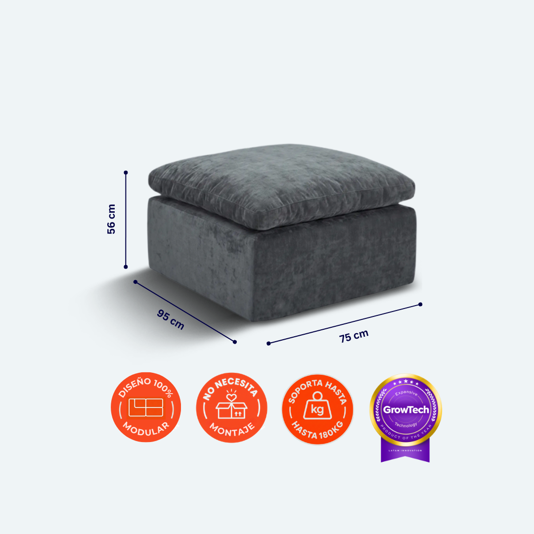 Pouf modular Cloud.