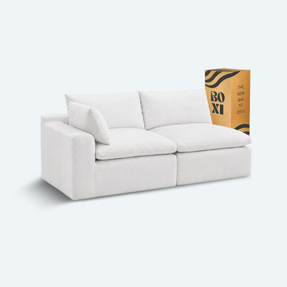 Sofá modular Cloud 2 plazas con 1 reposabrazos