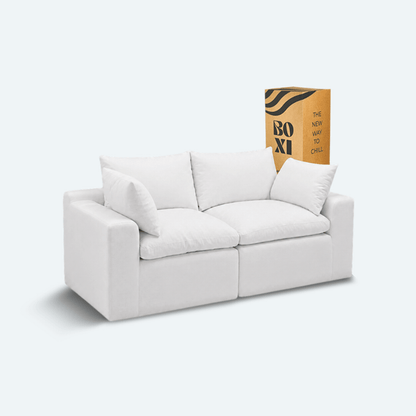 Sofá modular Cloud 2 plazas con 2 reposabrazos