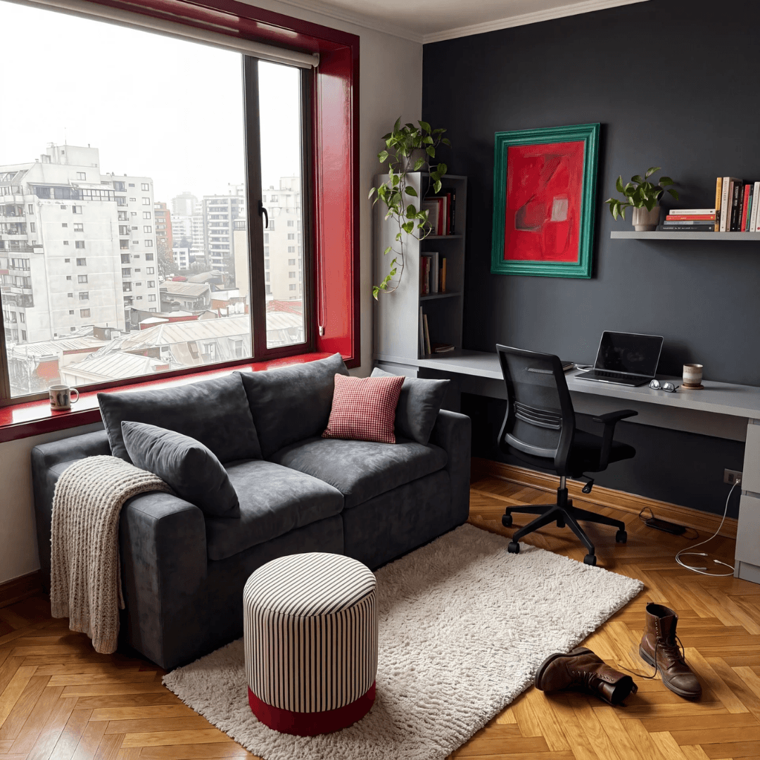 Sofá modular Cloud 3 plazas con 2 reposabrazos