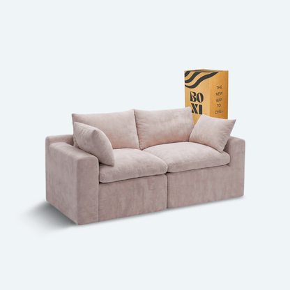 Sofá modular Cloud 2 plazas con 2 reposabrazos